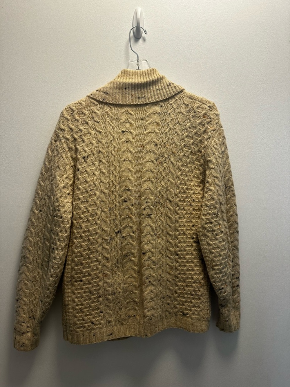 PENDLETON Men's Shawl Collar Cable Knit Cardigan BUT SERIOUSLY UNISEX! 👏🏼 - Picture 4 of 12